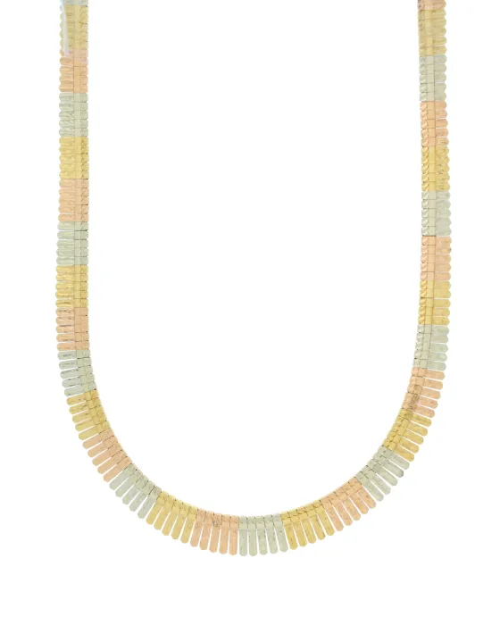 18CT 3/T F.GRAD COLLIER 43cm